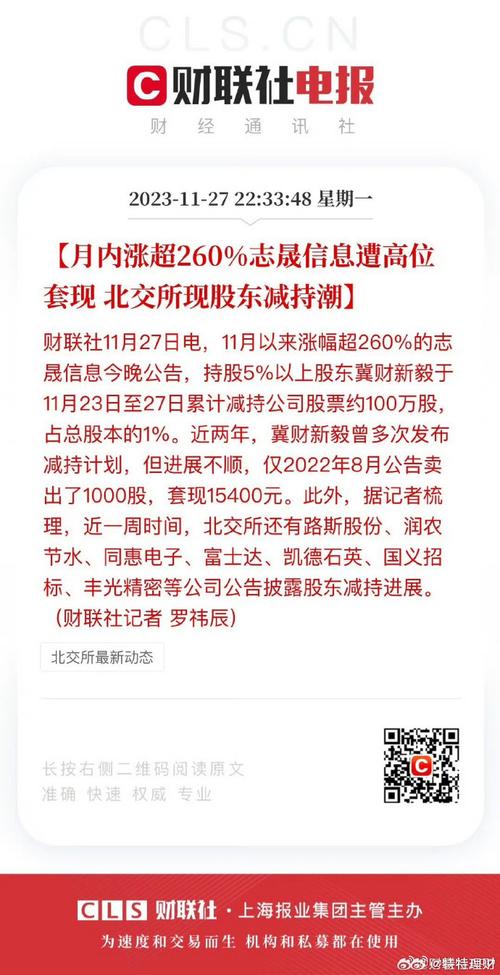 2月北交所迎首次大规模解禁，股东是否减持引关注？