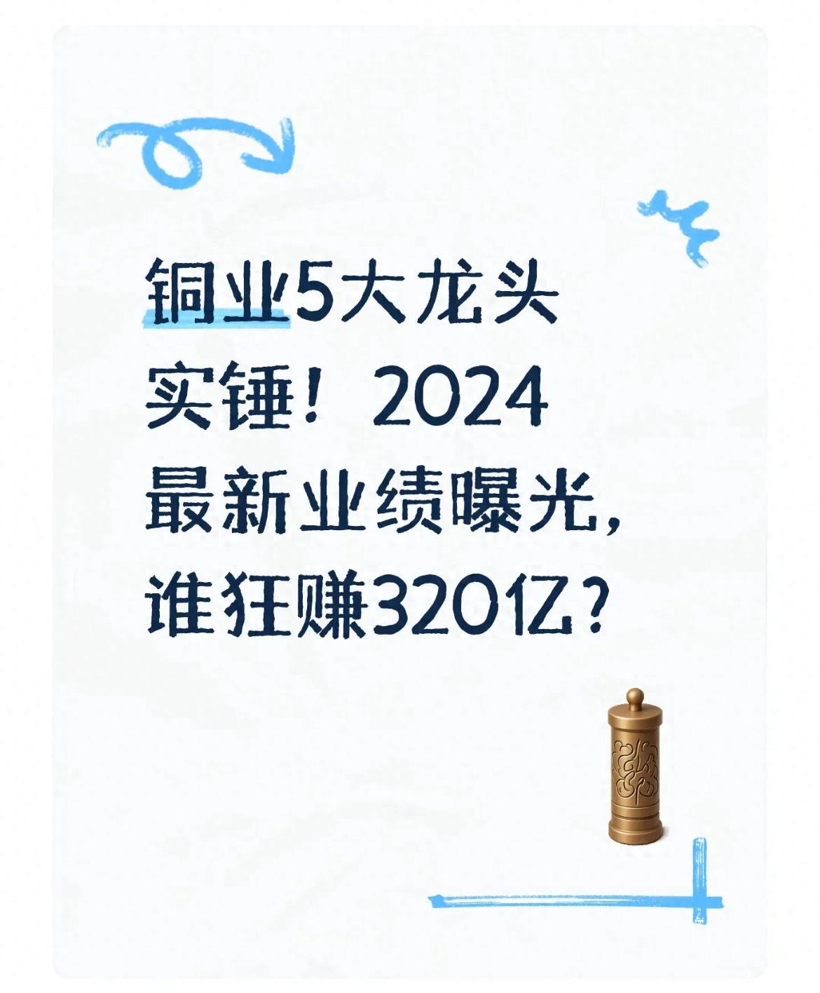 铜价大涨，真正的铜业龙头是谁？2024年五大企业实力深度解析