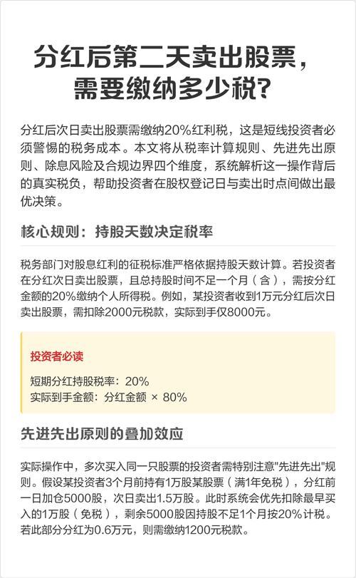 股票分红的个人所得税_股票分红后买入_除权后买入股票优势