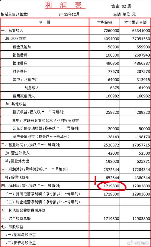 利润表分析_利润表每个月都要做吗_利润表解读