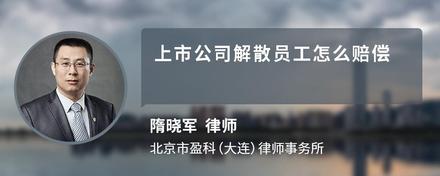 上市公司解散员工怎么赔偿