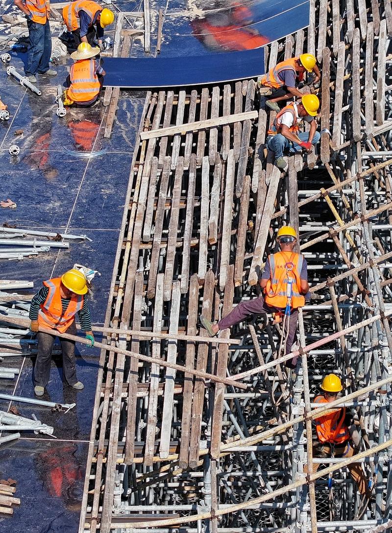 张家口建筑市场用工老龄化，年轻工人难招