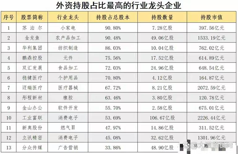 a股高分红股票有哪些_高分红绩优股_外资偏好高分红股