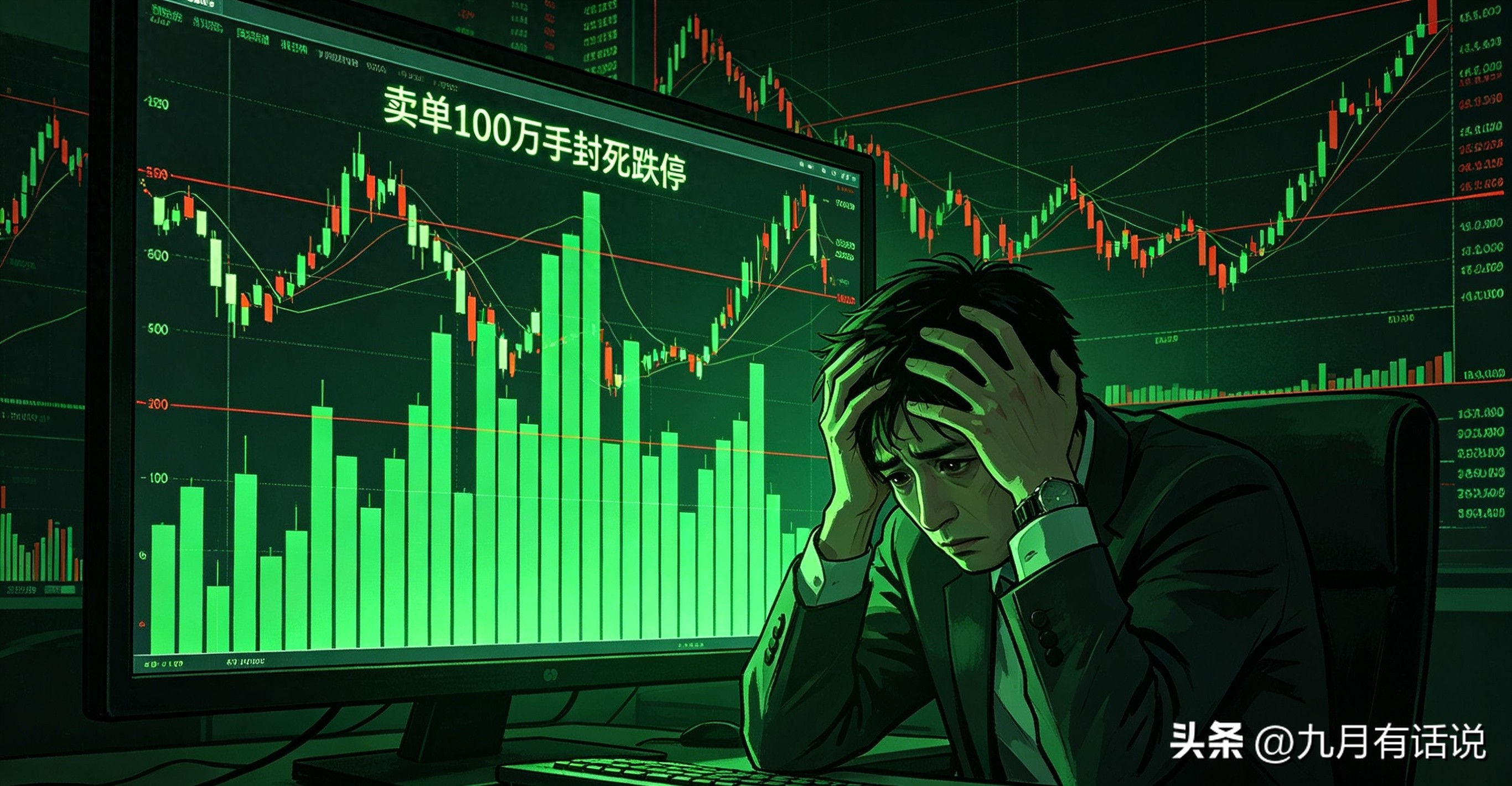 股票连续跌停卖不出，股民被困，A股流动性风险等问题凸显